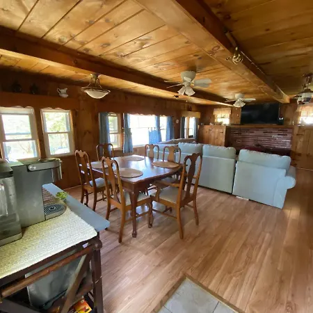 Adirondack Waterfront Cabin Upper Hudson Tributary Lake Luzerne Exterior foto